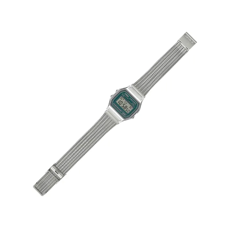 Casio Classic Vintage Digital Dial Mesh Men's Watch- A158WEM-3